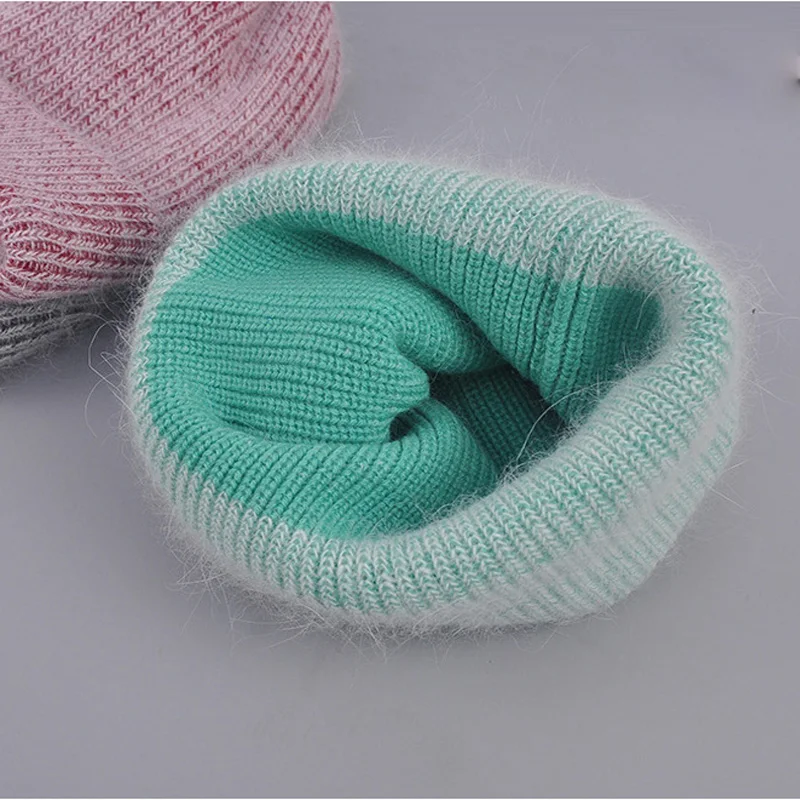 Women\'s hats autumn winter knitted wool beanies hats 2017 new arrival casual caps good quality female hat Hot (17)