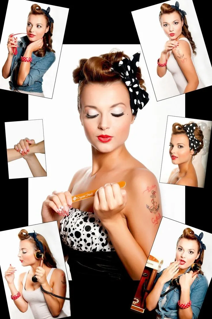 1950s women vintage cherry polka dot pinup rockabilly hair accessories bandana headband hair Head Scarf bands scarves dolly tie 1950s women vintage cherry polka dot pinup rockabilly hair accessories bandana headband hair Head Scarf bands scarves dolly tie