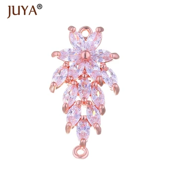 jewelry findings components luxury cubic zirconia crystal flower connectors for diy bracelets necklace earrings accessories
jewelry findings components luxury cubic zirconia crystal flower connectors for diy bracelets necklace earrings accessories
