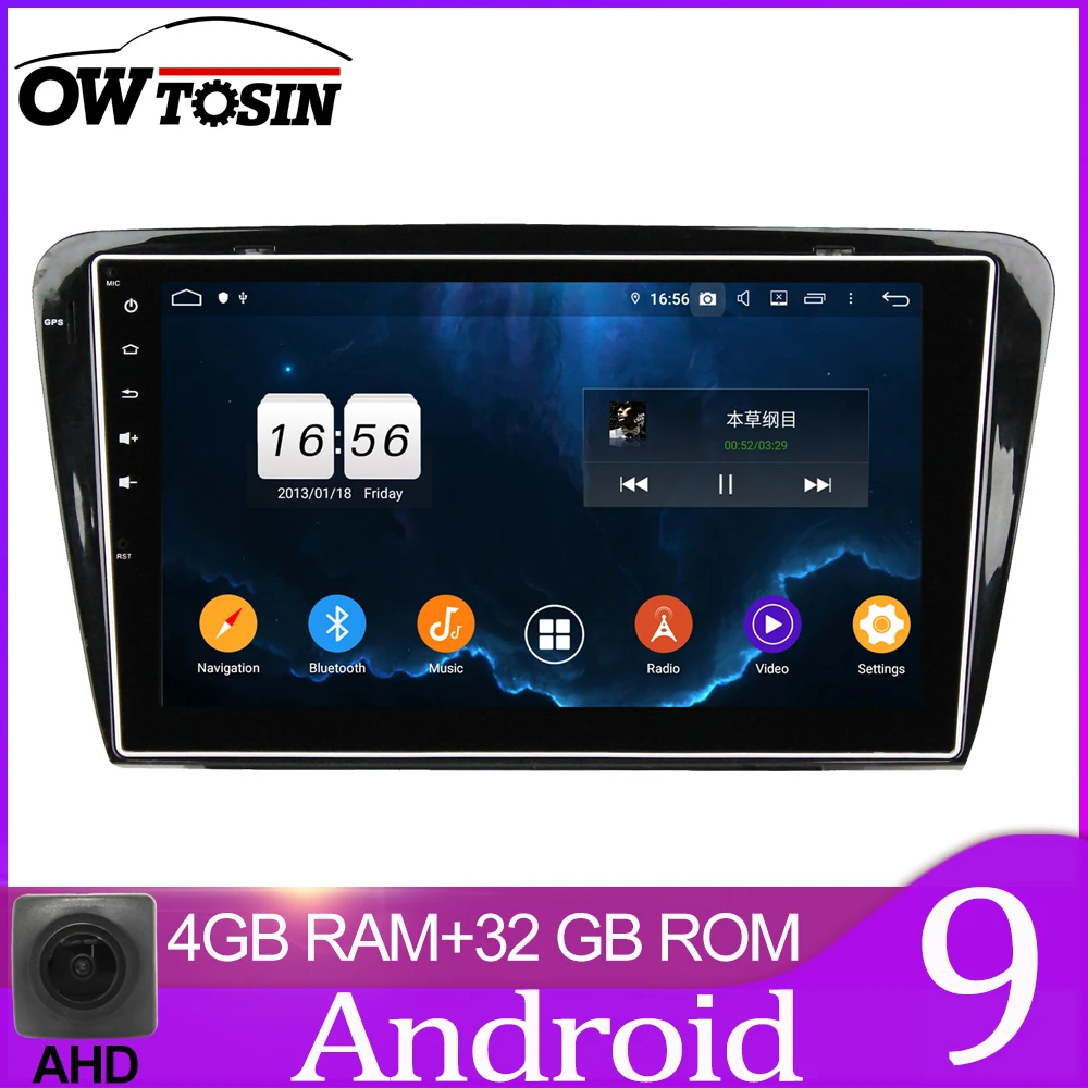 Owtosin Car Radio Multimedia Video Player Navigation GPS Android 9.0 For Skoda Octavia 2014 2015 2016 2017 Car 4GB RAM
Owtosin Car Radio Multimedia Video Player Navigation GPS Android 9.0 For Skoda Octavia 2014 2015 2016 2017 Car 4GB RAM