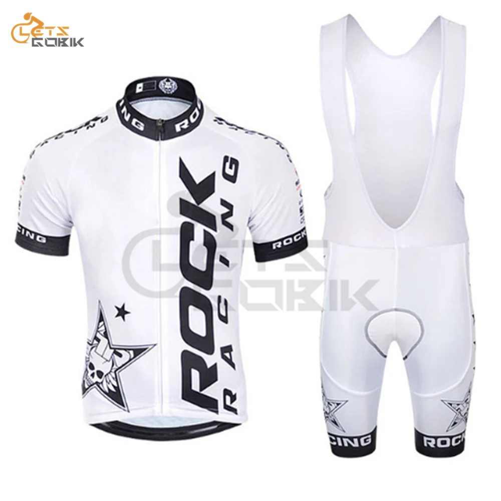 Rock 2019 Pro Team Cycling Jersey Set Men Mtb Cycling Clothing Summer Short Sleeve Triathlon Mountain Bike Jersey Bib Shorts Set
Rock 2019 Pro Team Cycling Jersey Set Men Mtb Cycling Clothing Summer Short Sleeve Triathlon Mountain Bike Jersey Bib Shorts Set