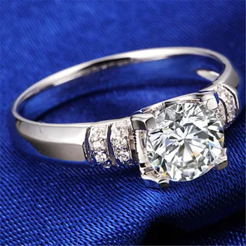 Unfailing 1Ct Round Cut Synthetic Diamant Wedding Ring Solid 925 Sterling Silver White Gold Color Wedding Ring
Unfailing 1Ct Round Cut Synthetic Diamant Wedding Ring Solid 925 Sterling Silver White Gold Color Wedding Ring