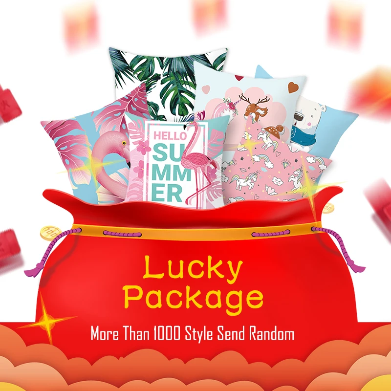 Fuwatacchi Hot Sale Cushion Cover Lucky Package Random Pillowcases Animal Plant Cartoon Throw Pillow Cover 45X45 Square Pillow
Fuwatacchi Hot Sale Cushion Cover Lucky Package Random Pillowcases Animal Plant Cartoon Throw Pillow Cover 45X45 Square Pillow