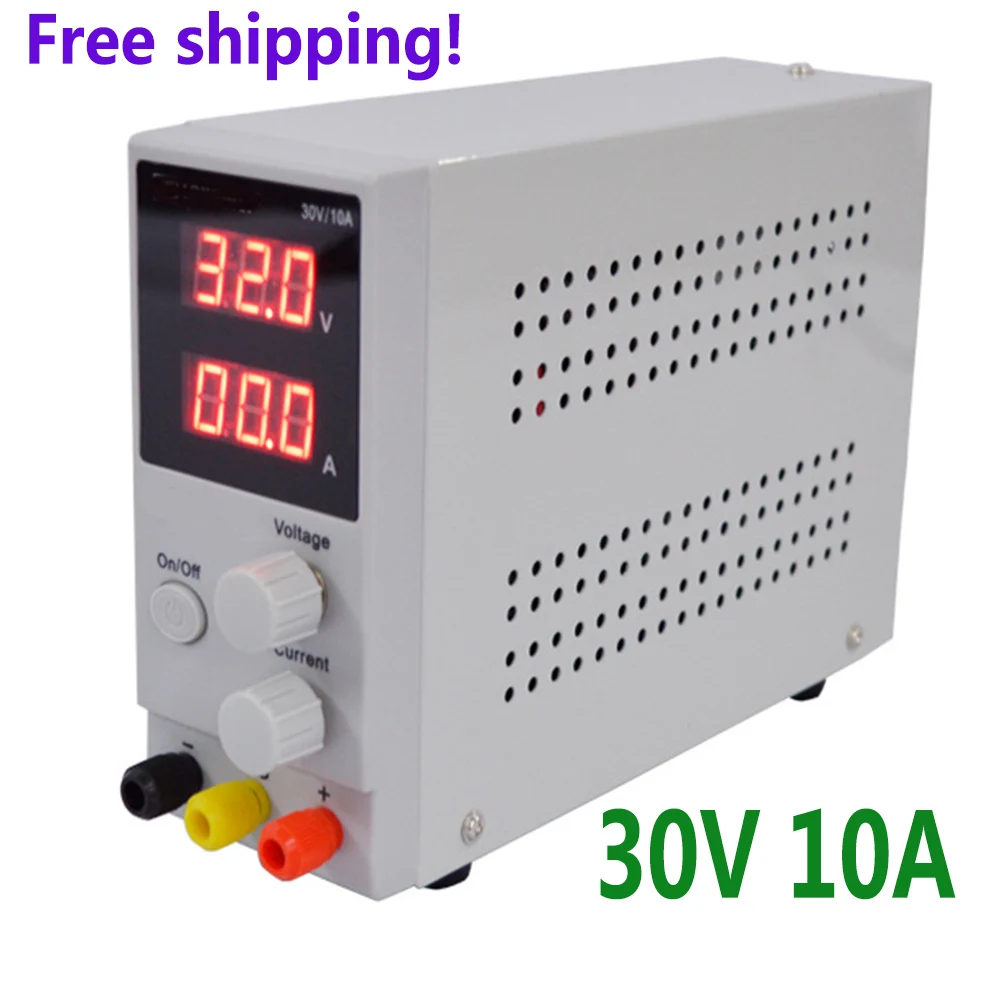 Laboratory Lab Digital Adjustable Switching DC Power Supply 30V 10A 110V - 220V for repair
Laboratory Lab Digital Adjustable Switching DC Power Supply 30V 10A 110V - 220V for repair