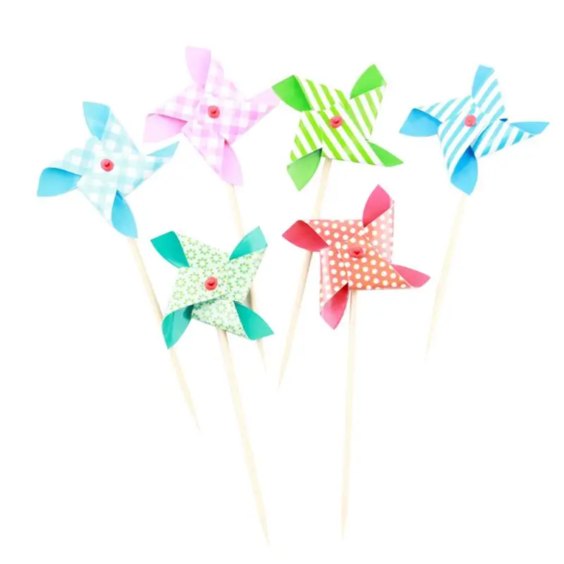 6pcs Colorful Assorted Mini Windmill Cake Cupcake Toppers Cake Decorations Birthday Anniversary Wedding Party Supplies
6pcs Colorful Assorted Mini Windmill Cake Cupcake Toppers Cake Decorations Birthday Anniversary Wedding Party Supplies