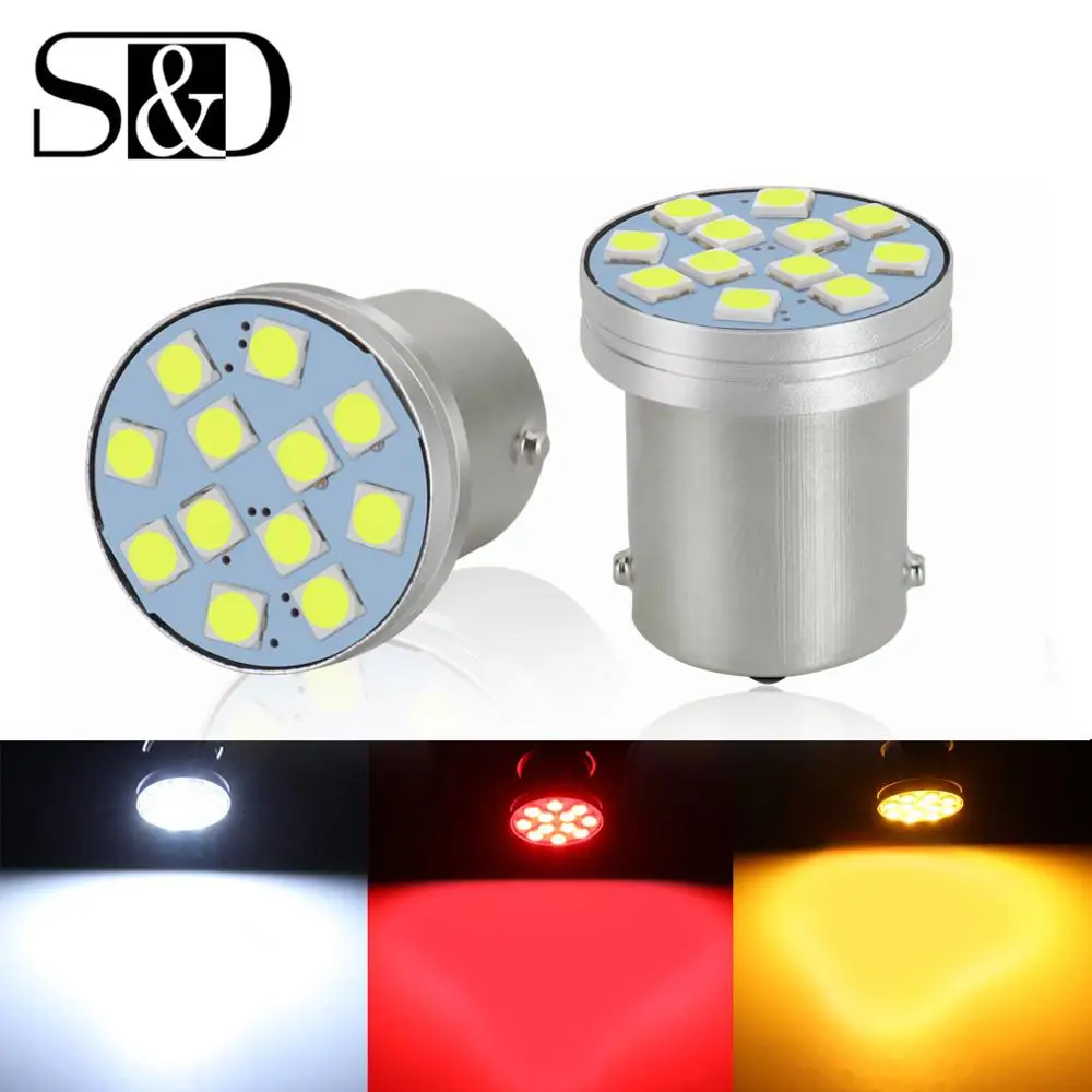 2Pcs 1156 BA15S R5W P21W LED PY21W BAU15S 1157 BAY15D P21/5W BA15D Car LED Bulbs Turn Signal Brake Reverse Lights Auto Lamp 12V
2Pcs 1156 BA15S R5W P21W LED PY21W BAU15S 1157 BAY15D P21/5W BA15D Car LED Bulbs Turn Signal Brake Reverse Lights Auto Lamp 12V