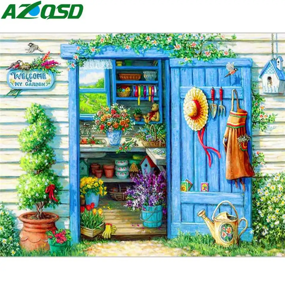 AZQSD 5d Diamond Painting Landscape Picture Of Rhinestones Diamond Mosaic Scenery Cross Stitch Handmade Home Decor Crafts
AZQSD 5d Diamond Painting Landscape Picture Of Rhinestones Diamond Mosaic Scenery Cross Stitch Handmade Home Decor Crafts