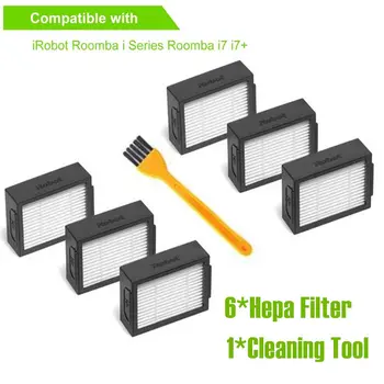6pcs Filter for iRobot Roomba I Series E Series Sweeping Robot Accessories for iRobot i7 E5 E6 Replacement Filters
6pcs Filter for iRobot Roomba I Series E Series Sweeping Robot Accessories for iRobot i7 E5 E6 Replacement Filters