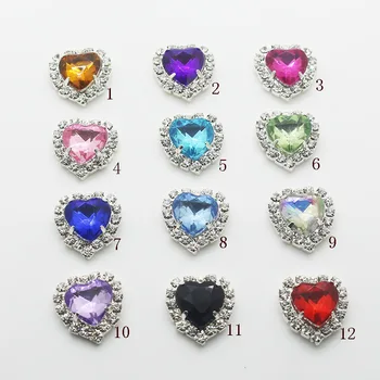 New metal alloy button suitable for clothing 10 pieces / batch 18mm heart-shaped acrylic sewing button handmade decorative color
New metal alloy button suitable for clothing 10 pieces / batch 18mm heart-shaped acrylic sewing button handmade decorative color