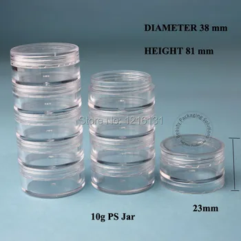 30pcs/Lot Promotion 5*10g Plastic Cream Jar Cosmetic 1/3OZ Small Container Eyeshadow Makeup Sample Facial Mask Refillable Pot
30pcs/Lot Promotion 5*10g Plastic Cream Jar Cosmetic 1/3OZ Small Container Eyeshadow Makeup Sample Facial Mask Refillable Pot