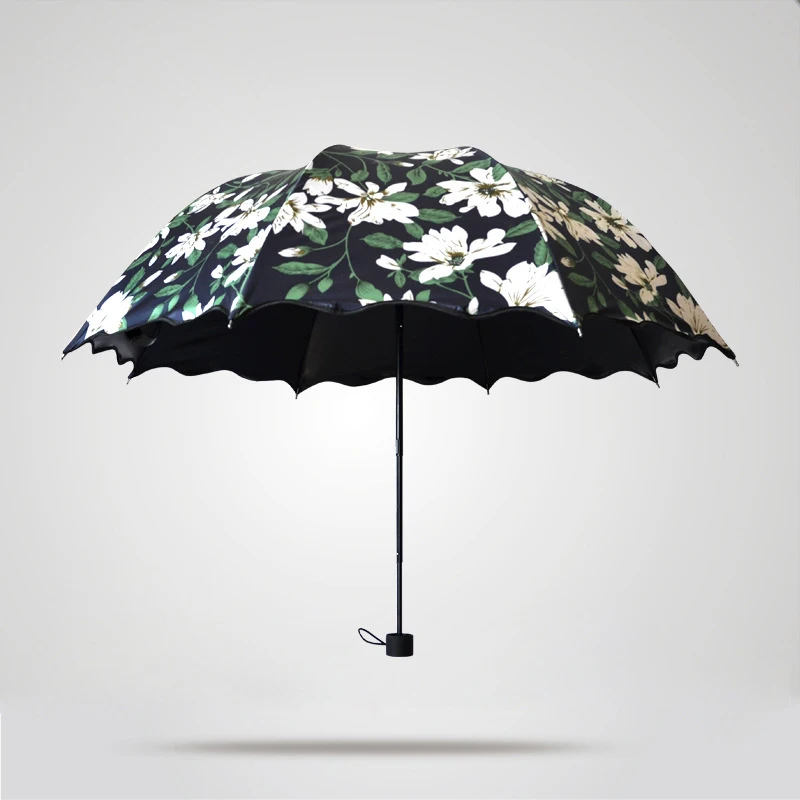 High End Foldable Sun Umbrella Outdoor Sunscreen A...