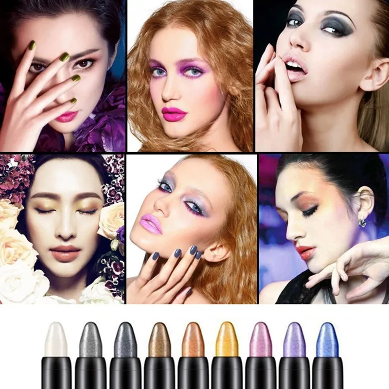 15 Colors Highlighter Eyeliner Pencil Makeup Glitter Eye Liner Pen Beauty Cosmetics Products
15 Colors Highlighter Eyeliner Pencil Makeup Glitter Eye Liner Pen Beauty Cosmetics Products