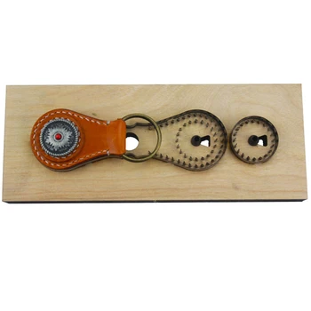 DIY leather craft car key ring buckle decoration die cutting knife mould hand punch tool set
DIY leather craft car key ring buckle decoration die cutting knife mould hand punch tool set