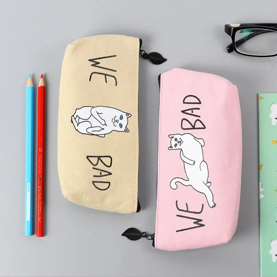 Jonvon Satone 10 Pcs Cat Pencil Case Canvas School Supplies Kawaii Stationery Gifts School Cute Pencil Box Pencilcase Pencil Box
Jonvon Satone 10 Pcs Cat Pencil Case Canvas School Supplies Kawaii Stationery Gifts School Cute Pencil Box Pencilcase Pencil Box