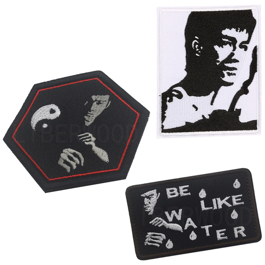 Prometheus Design Bruce Lee Be Like Water Morale Patch BE LIKE WATER BRUCE LEE TACTICAL US ARMY MILITARY MORALE badge applique
Prometheus Design Bruce Lee Be Like Water Morale Patch BE LIKE WATER BRUCE LEE TACTICAL US ARMY MILITARY MORALE badge applique