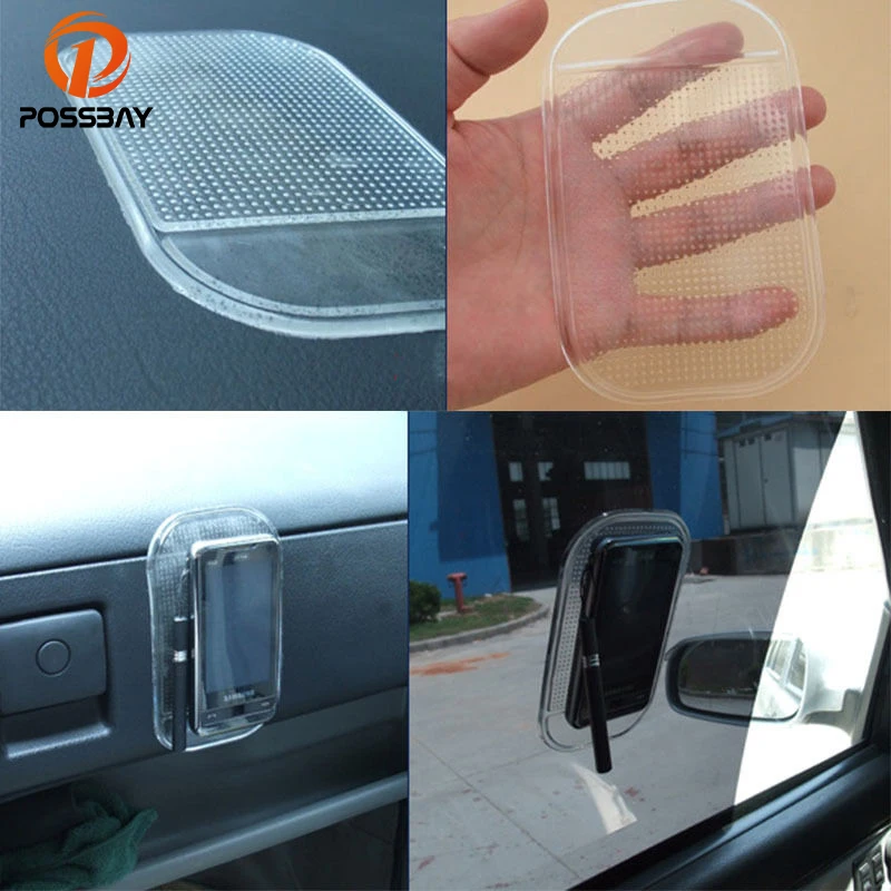 POSSBAY 10Pcs Silica Gel Magic Sticky Pad Cellphone Anti Slip Non Slip Mat for Mobile Phone MP3 MP4 GPS Car Interior Accessories
POSSBAY 10Pcs Silica Gel Magic Sticky Pad Cellphone Anti Slip Non Slip Mat for Mobile Phone MP3 MP4 GPS Car Interior Accessories