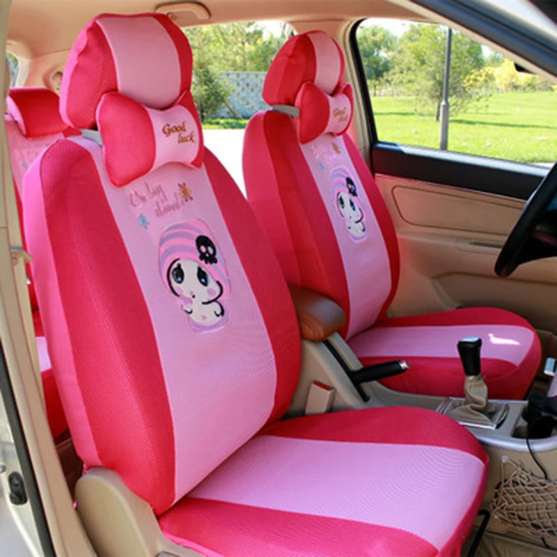 12pcs Cartoon Car Seat Cover Universal Sandwish Auto Seats Protector Breathable Automobil Interior Cushion Accessories for Girls
12pcs Cartoon Car Seat Cover Universal Sandwish Auto Seats Protector Breathable Automobil Interior Cushion Accessories for Girls