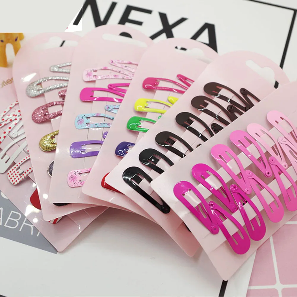 5 Pairs Set 3.5cm Kids Cute Candy Color Paint Hair Clips Girls Baking Paint Hairpin Barrette Multi Hair Accessaries Headwear
5 Pairs Set 3.5cm Kids Cute Candy Color Paint Hair Clips Girls Baking Paint Hairpin Barrette Multi Hair Accessaries Headwear