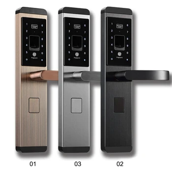 4 in 1 Fingerprint Door Lock Digital Fingerprint Password Key Card Lock Electronic Smart Door Locks for Home Office
4 in 1 Fingerprint Door Lock Digital Fingerprint Password Key Card Lock Electronic Smart Door Locks for Home Office