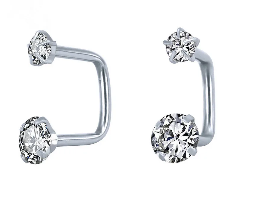 Lot 30pcs Body Jewelry- CZ Gems Ear Studs/Earring Stainless Steel Helix Cartilage Prong Bar Upper Earring Body Piercing 16G New
Lot 30pcs Body Jewelry- CZ Gems Ear Studs/Earring Stainless Steel Helix Cartilage Prong Bar Upper Earring Body Piercing 16G New