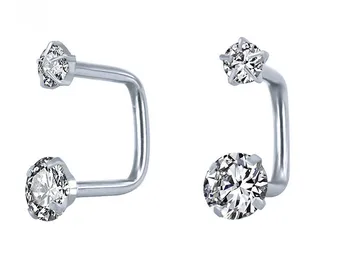 Lot 30pcs Body Jewelry- CZ Gems Ear Studs/Earring Stainless Steel Helix Cartilage Prong Bar Upper Earring Body Piercing 16G New
Lot 30pcs Body Jewelry- CZ Gems Ear Studs/Earring Stainless Steel Helix Cartilage Prong Bar Upper Earring Body Piercing 16G New