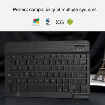 Ultra-thin 7 Color Backlit Wireless Bluetooth Keyboard Chargeable Tablet Keyboard for Android Mac OS Windows Tablet Phone
Ultra-thin 7 Color Backlit Wireless Bluetooth Keyboard Chargeable Tablet Keyboard for Android Mac OS Windows Tablet Phone