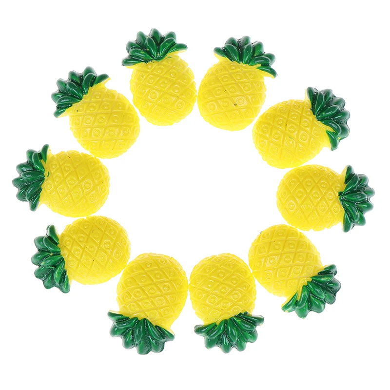 10PCS Resin Mini Pineapple Lizun Slime Charms Plasticine Slime Accessories Beads Making Supplies For DIY Scrapbooking Crafts
10PCS Resin Mini Pineapple Lizun Slime Charms Plasticine Slime Accessories Beads Making Supplies For DIY Scrapbooking Crafts