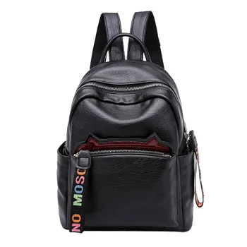 Fashion Women Cat Ear Backpack Shoulder Crossbody Bag Travel Bag Student Bag Leather Vintage Bags High Quality Backpacks #Zer
Fashion Women Cat Ear Backpack Shoulder Crossbody Bag Travel Bag Student Bag Leather Vintage Bags High Quality Backpacks #Zer