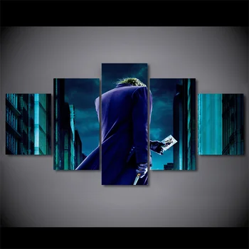 5 Pcs/Set Comic Joker Movie HD Printed Picture Wall Art Canvas Print Room Decor Poster Framed Canvas Painting 
5 Pcs/Set Comic Joker Movie HD Printed Picture Wall Art Canvas Print Room Decor Poster Framed Canvas Painting