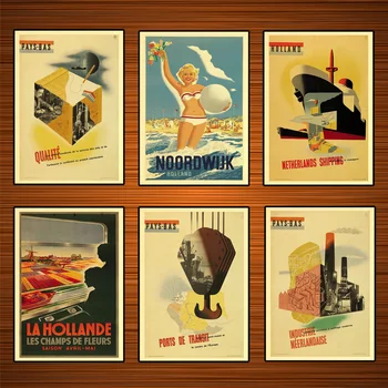 Netherlands Holland Tourism Posters Netherlands Shipping Classic Wall Stickers Canvas Vintage Poster Home Bar Decor Gift
Netherlands Holland Tourism Posters Netherlands Shipping Classic Wall Stickers Canvas Vintage Poster Home Bar Decor Gift