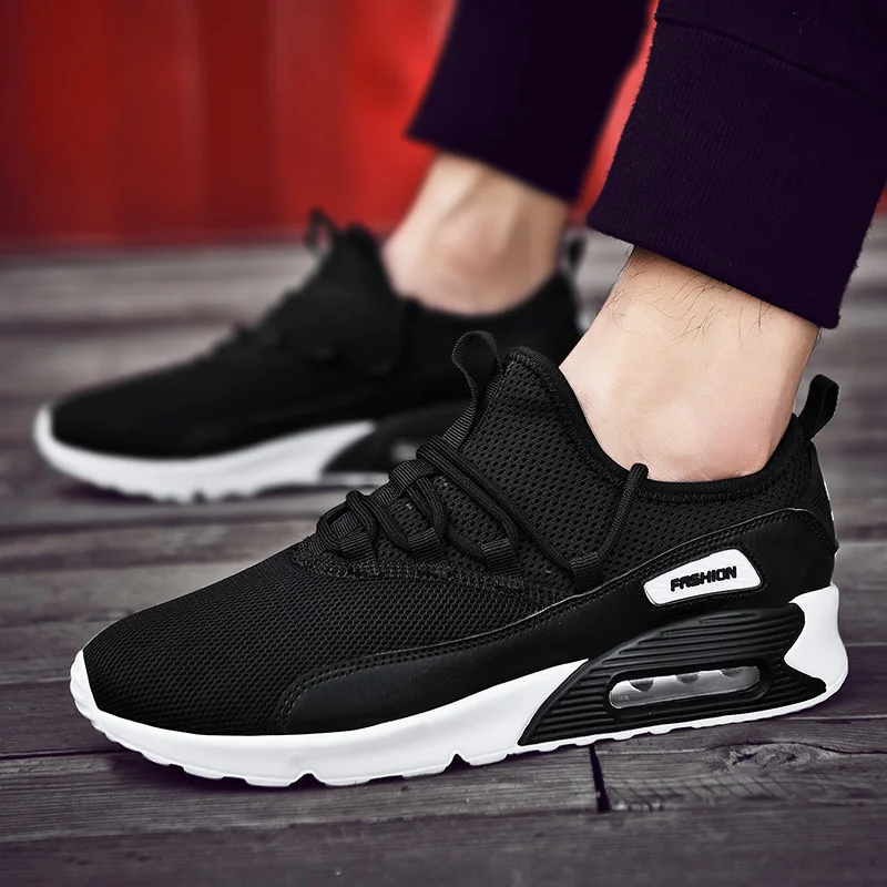 Men's Air Cushion Comfortable Sports Shoes Trend Breathable Casual Running Shoes
Men's Air Cushion Comfortable Sports Shoes Trend Breathable Casual Running Shoes