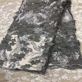 Nigerian Lace Fabrics sequins Mesh African Lace Fabric Bride tulle French Net Lace Fabric 3D Appliqued for wedding dress bh13-30
Nigerian Lace Fabrics sequins Mesh African Lace Fabric Bride tulle French Net Lace Fabric 3D Appliqued for wedding dress bh13-30