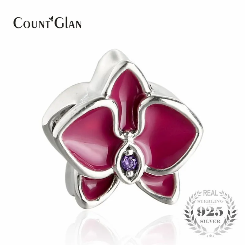 2017 Summer Purple Enamel Orchid Charms Fit Brand Bracelets 925 Sterling Silver Flowers Beads For Jewelry Making
2017 Summer Purple Enamel Orchid Charms Fit Brand Bracelets 925 Sterling Silver Flowers Beads For Jewelry Making