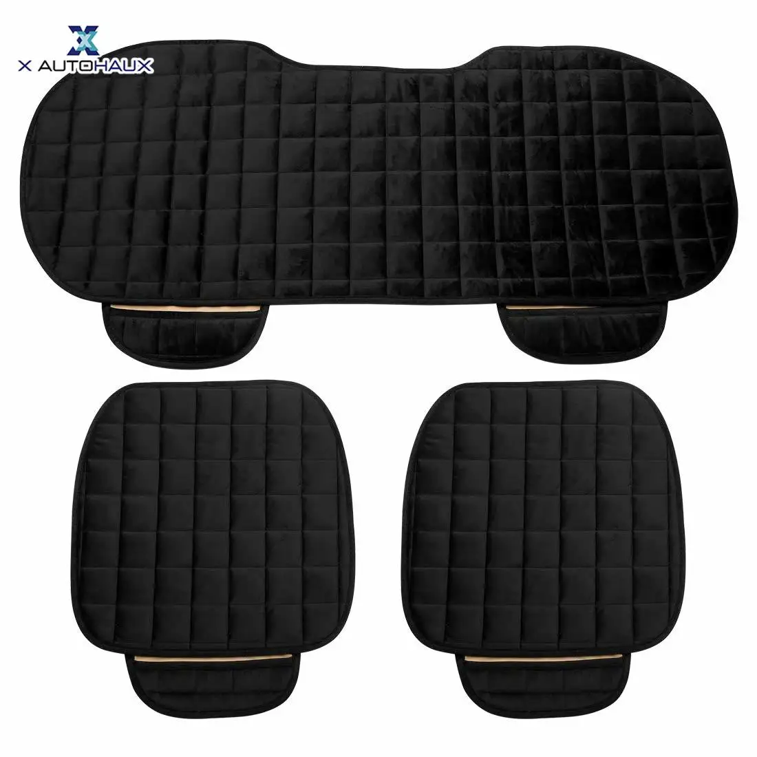 X Autohaux Plush Car Seat Cover Protector Front Rear Breathable Seat Cushion Pad Mat for Automotive interior Truck Suv or Van
X Autohaux Plush Car Seat Cover Protector Front Rear Breathable Seat Cushion Pad Mat for Automotive interior Truck Suv or Van