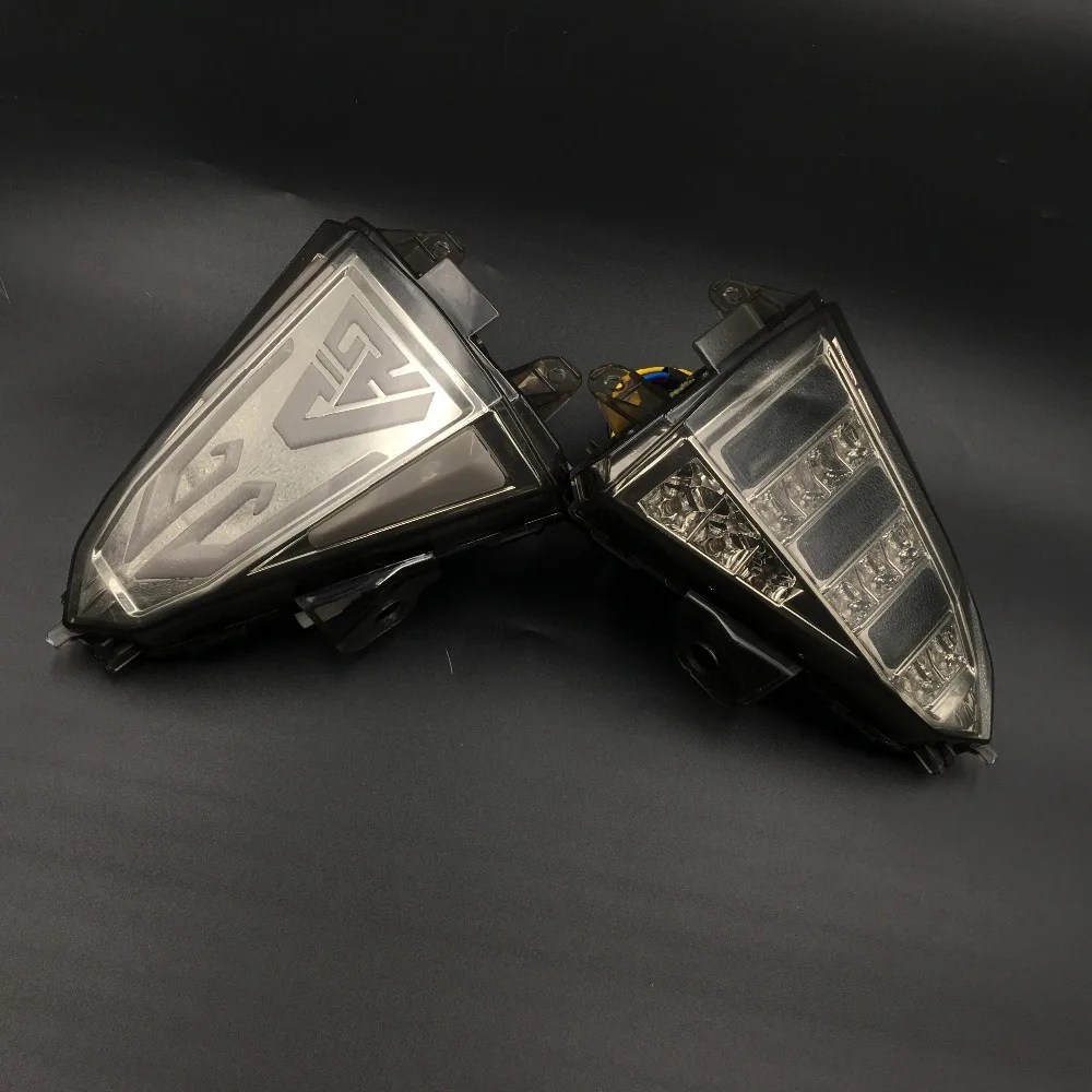 Motorcycle Rear LED Tail Lights with Turn Signal Brake Stop Indicator Modify Integrated Light for Yamaha R15 2014 2015 2016
Motorcycle Rear LED Tail Lights with Turn Signal Brake Stop Indicator Modify Integrated Light for Yamaha R15 2014 2015 2016
