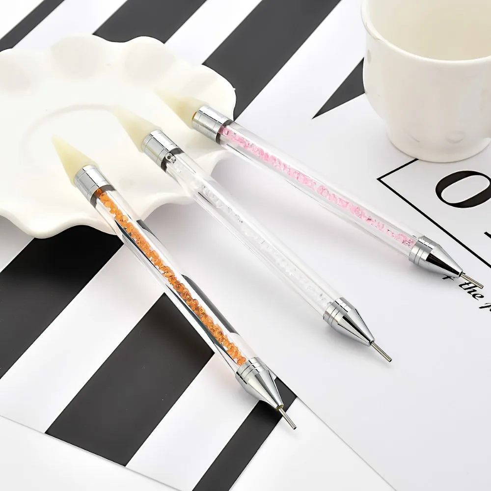 NEW Double-ended Nail Picking Up Rhinestone Picker Wax Pen Nail Easily Manicure Tool
NEW Double-ended Nail Picking Up Rhinestone Picker Wax Pen Nail Easily Manicure Tool