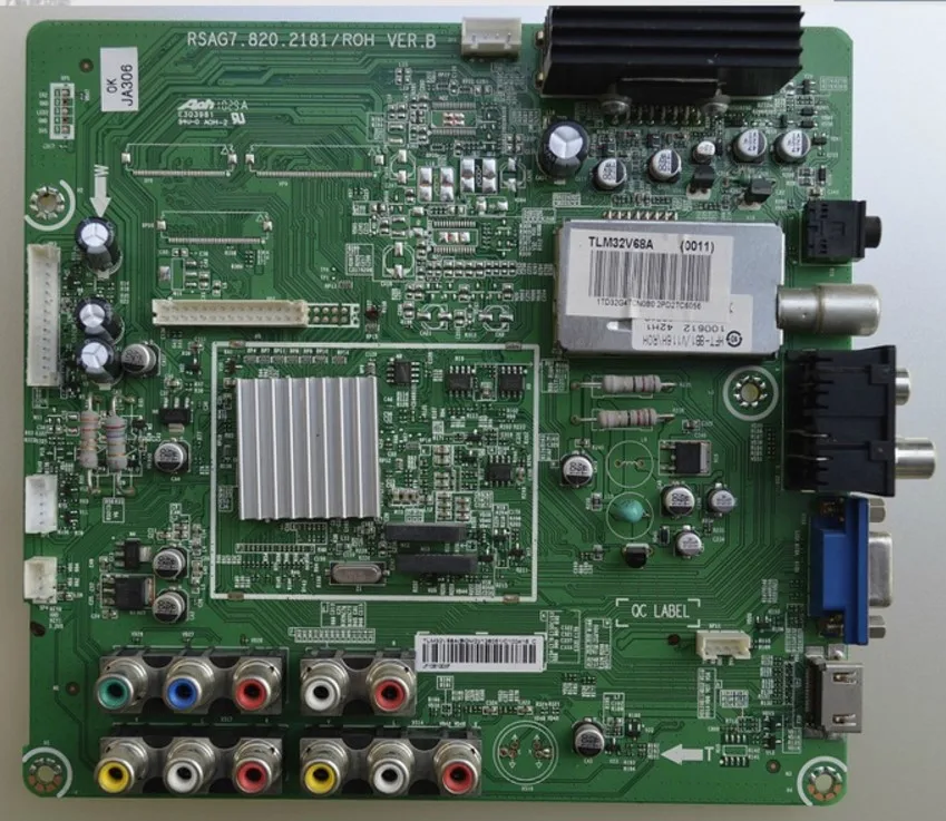 Оригинальная материнская плата TLM32V68A RSAG7.820.2181/1x экран LC320WXE | Электроника