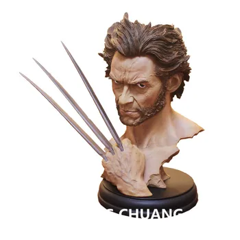 

11" The X-Men Statue Superhero Bust Wolverine Head Portrait 3 Style 1:6 GK Action Figure Collectible Model Toy BOX 30CM J621