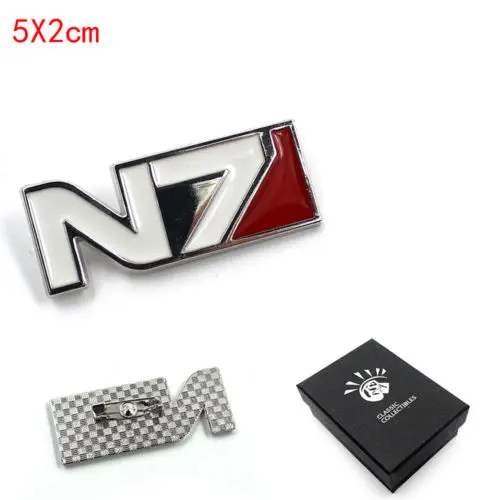 Game Mass Effect N7 Symbol Metal Badge Pin Button Brooch Chest+Souvenir Box Ornament Cosplay Collection Otaku Gifts Cool
Game Mass Effect N7 Symbol Metal Badge Pin Button Brooch Chest+Souvenir Box Ornament Cosplay Collection Otaku Gifts Cool