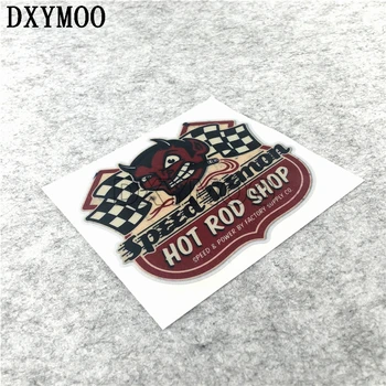 Retro Speed Demon Car Stickers HOT ROD SHOP Motorcycle Helmet Phone Vinyl Decal Bumpers 12x10.8cm
Retro Speed Demon Car Stickers HOT ROD SHOP Motorcycle Helmet Phone Vinyl Decal Bumpers 12x10.8cm