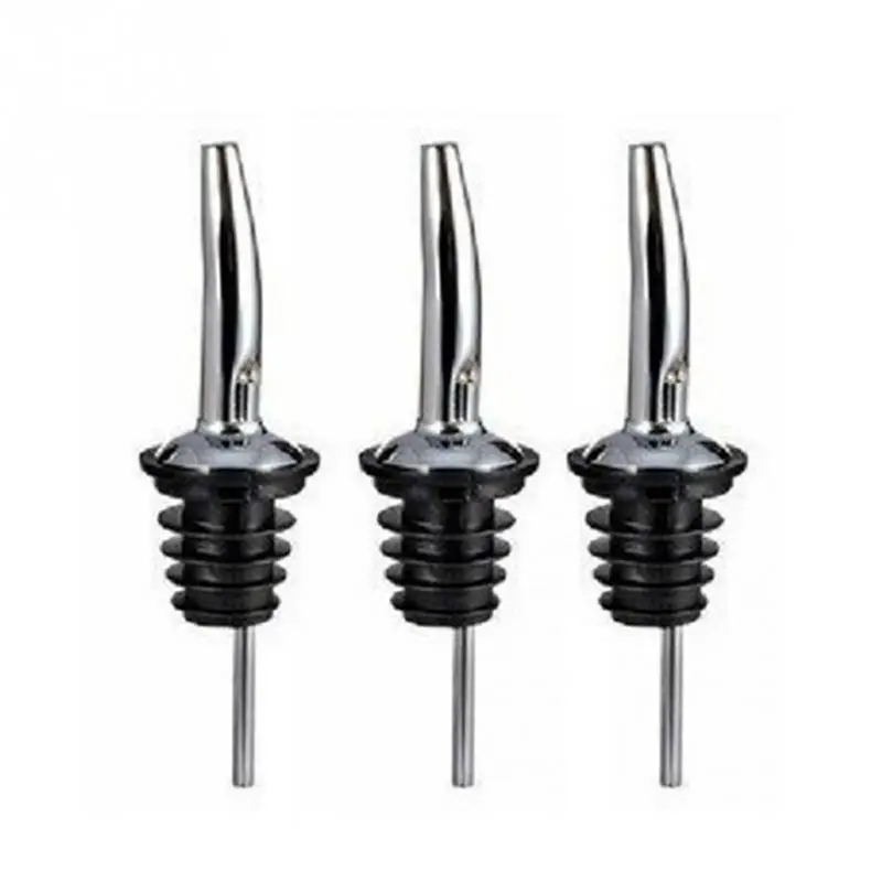 Stainless Steel Liquor Spirit Pourer Free Flow Wine Bottle Pour Spout Stopper Barware 3Pcs/Lot Color Silver Wine Bottle Pourer
Stainless Steel Liquor Spirit Pourer Free Flow Wine Bottle Pour Spout Stopper Barware 3Pcs/Lot Color Silver Wine Bottle Pourer