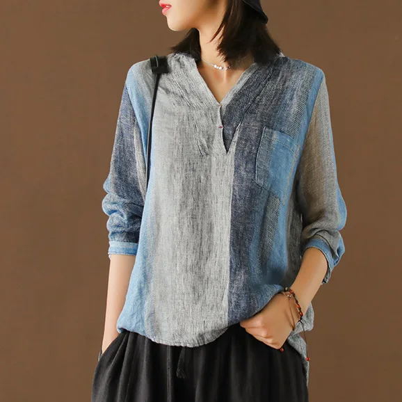 Spring Summer T-shirt Women Fashion Loose Large size Pullovers Tops V-Neck pocket Panelled Casual Ladies T-shirt 2019 Tops
Spring Summer T-shirt Women Fashion Loose Large size Pullovers Tops V-Neck pocket Panelled Casual Ladies T-shirt 2019 Tops