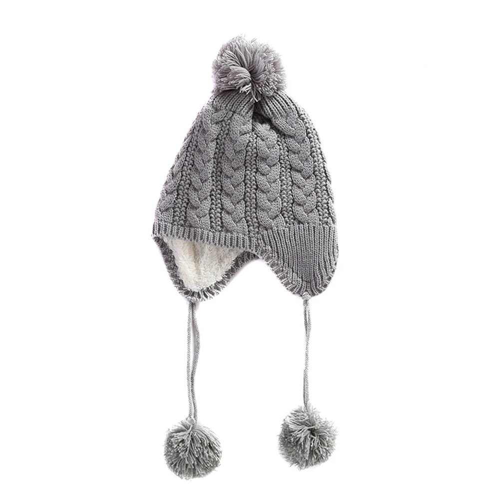 Children Winter Warm Knitted Hat Beanie Kids Braids Hat Child Cute Ear Cap GDD99 
Children Winter Warm Knitted Hat Beanie Kids Braids Hat Child Cute Ear Cap GDD99