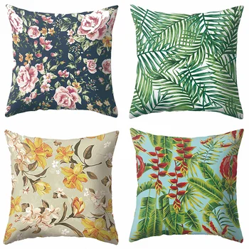 Tropical Pillow Cover Cushion Case Green Leaf of Tropical Palm Telopea monstera ceriman Home Decorective Cushion Cover 45x45cm
Tropical Pillow Cover Cushion Case Green Leaf of Tropical Palm Telopea monstera ceriman Home Decorective Cushion Cover 45x45cm