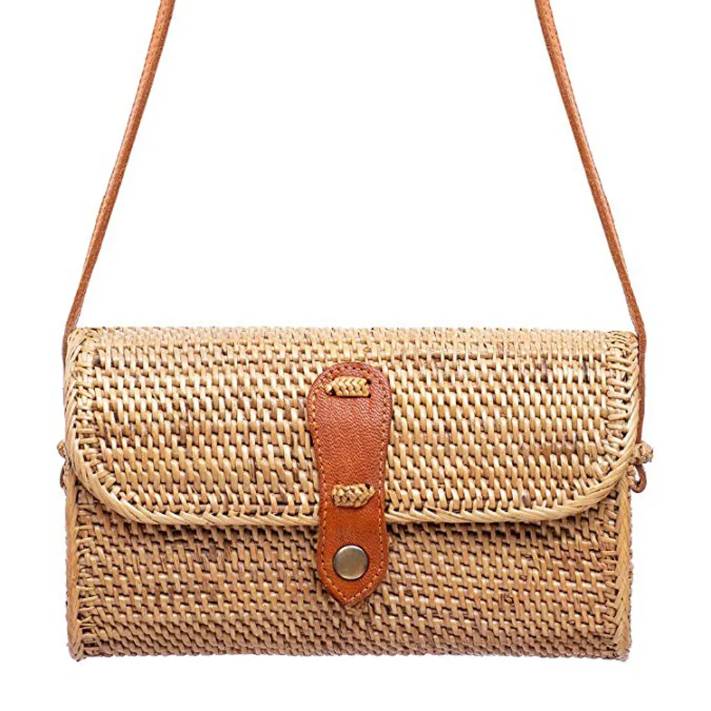 2019 New Fashion Round Straw Bag Handbags Women Summer Rattan Bag Handmade Woven Beach Handbag For Women Bolsa 
2019 New Fashion Round Straw Bag Handbags Women Summer Rattan Bag Handmade Woven Beach Handbag For Women Bolsa