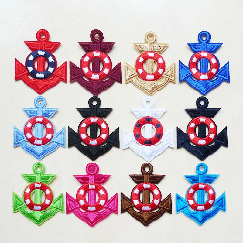 New arrive Embroidered Boat Anchor Iron on Patches Cap Stickers Bag Applique Stripes Apparel Sewing for DIY Clothing Accessories
New arrive Embroidered Boat Anchor Iron on Patches Cap Stickers Bag Applique Stripes Apparel Sewing for DIY Clothing Accessories