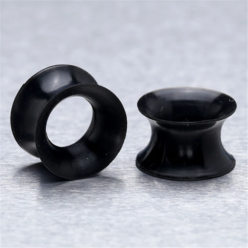 JOVIVI Hot 10mm Silicone Double Flared Screw Ear Expander body jewelry round shape silicone ear tunnels flexible hollow ear plug
JOVIVI Hot 10mm Silicone Double Flared Screw Ear Expander body jewelry round shape silicone ear tunnels flexible hollow ear plug
