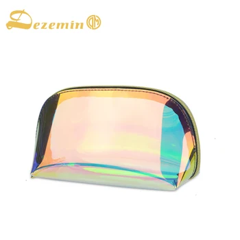 DEZEMIN TPU See Through Cosmetic Pouch with Metal Zipper Holographic Makeup Pouch 19x11x7.5cm
DEZEMIN TPU See Through Cosmetic Pouch with Metal Zipper Holographic Makeup Pouch 19x11x7.5cm