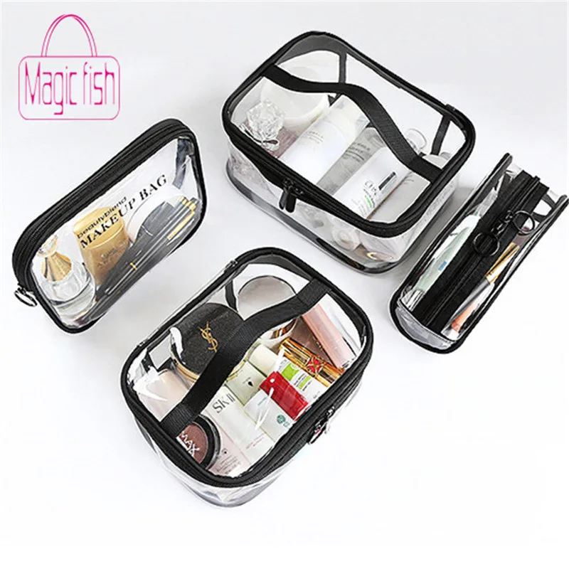 Magic Fish 2019 Waterproof Transparent PVC Women Cosmetic Bag Make Up Case Travel Makeup Bath Beauty Wash Toiletry Storage Kit
Magic Fish 2019 Waterproof Transparent PVC Women Cosmetic Bag Make Up Case Travel Makeup Bath Beauty Wash Toiletry Storage Kit