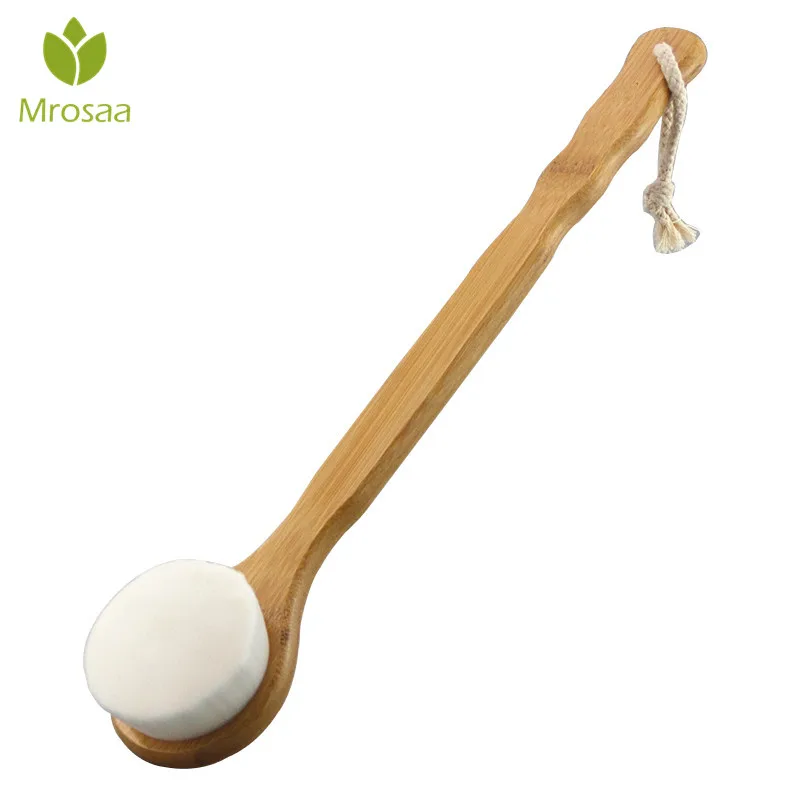 Mrosaa Bath Brush Wooden Long Handle Scrubber Skin Massage Shower Brush Exfoliation Body SPA Soft Fur Bathroom Brushes For Back
Mrosaa Bath Brush Wooden Long Handle Scrubber Skin Massage Shower Brush Exfoliation Body SPA Soft Fur Bathroom Brushes For Back